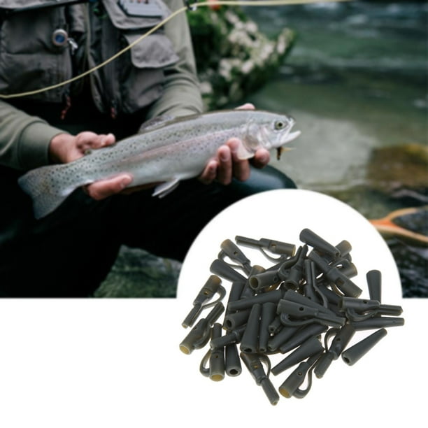 20 Sets Safety with Pins Tail Rubber Tubes Carp Fishing Tackle 20 Sets Safety with Pins Tail Rubber Tubes Carp Fishing Tackle